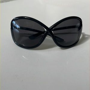Black on Black Tom Ford Whitney Sunglasses